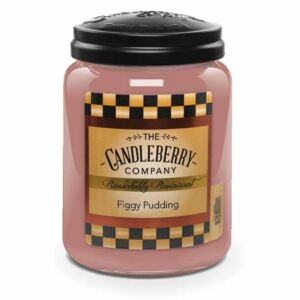 Candleberry Figgy Pudding - Velká vonná svíčka 737g