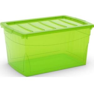 Plastový KIS Omni box M zelený 30 l