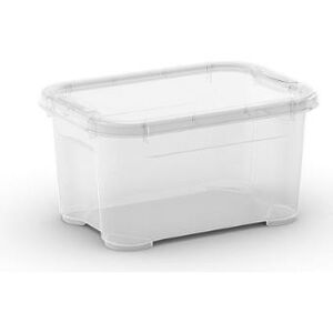 Plastový box KIS - T Box mini s víkem 1l - set 5 kusů - čirý