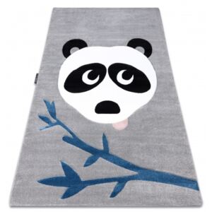 Dětský kusový koberec PetMe Panda - šedý