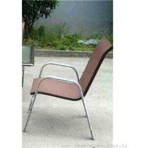 Židle k zahradnímu nábytku Jasin a Nerang - fialový výplet - OEM S07355