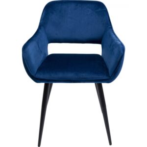 KARE DESIGN Židle s opěrkou San Francisco Blue