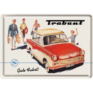 Nostalgic Art Plechová pohlednice - Trabant (1)