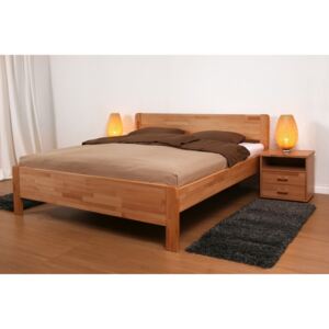 Dřevěná postel Sofi 200x90 Buk jádrový