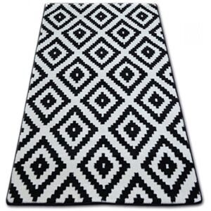 Kusový koberec Estel černý, Velikosti 80x150cm