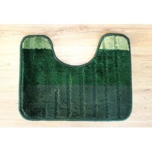 Předložka WC 40x50cm zelená/smaragdová