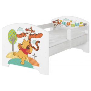 BabyBoo Dětská postel Disney - Medvídek PÚ a tygřík