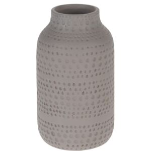 Koopman Keramická váza Asuan hnědá, 19 cm