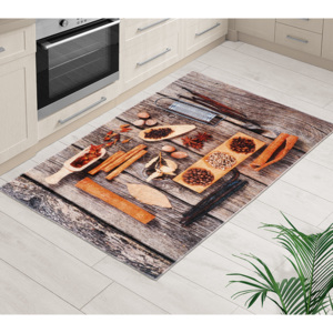 BELLATEX Koberec - běhoun 3D tisk řecký stůl šíře 80 cm , délka 120 cm