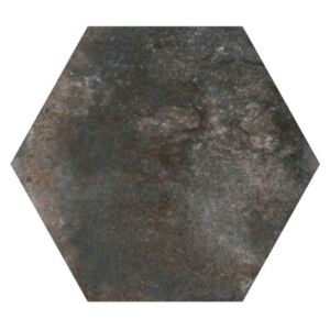 EBS Terracina dlažba hexagon 25,8x29 black