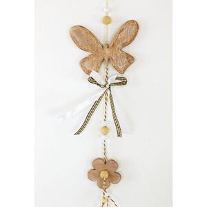 Motýl, dřevěná dekorace na zavěšení MO809768