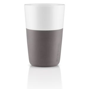 Set hrnků na café latte Eva Solo 360 ml 2 ks | šedé