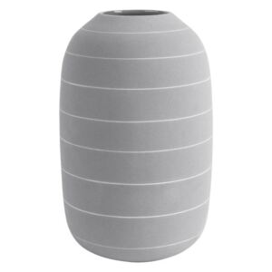 Světle šedá keramická váza PT LIVING Terra, ⌀ 16 cm