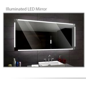 Koupelnové zrcadlo s LED podsvětlením 60x40 cm RYGA