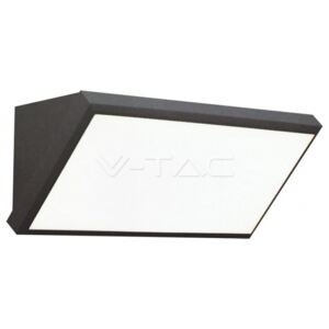 V-TAC - LED venkovní svítidlo 12W, 600lm, 3000K šedá IP65 VT-8054-8233