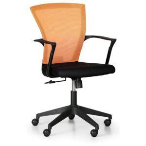Kancelářská židle BRET, oranžová