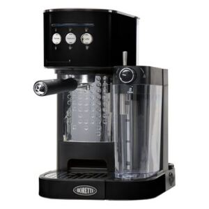 BORETTI B400 černá / pákový kávovar / 1470 W / 1.2 L / 15 bar / pěnič mléka (B400)