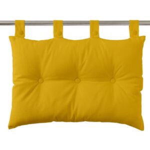 TODAY Závěsný polštář k posteli 70x45 cm Safran - žlutá