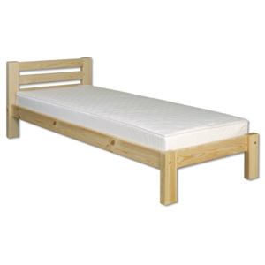 Dřevěná postel 90x200 cm s možností výběru moření typ KL127 KN095
