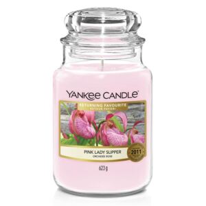 Yankee Candle - Classic vonná svíčka Pink Lady Slipper, 623 g