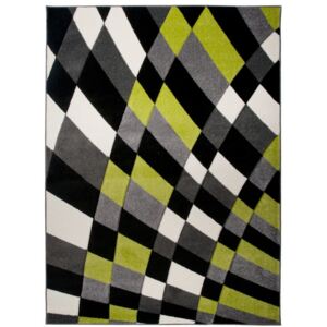 Kusový koberec Vějíř zelený, Velikosti 60x100cm