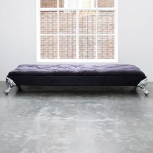 Karup Eagle luxusní postel 140x200 Černá barva laku