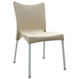 MEGA PLAST MP464 VITA (AL nohy) židle, 82,5x48x55 krémová