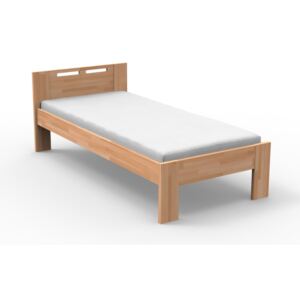 Jednolůžková postel 220x100 cm Nela (masiv)