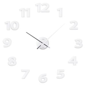 Designové nalepovací hodiny JVD HB12.2 bílé
