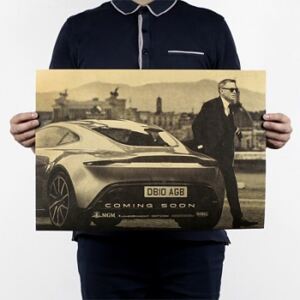 Plakát James Bond Agent 007, Daniel Craig, Spectre, 51x35,5cm