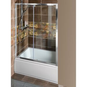 DEEP sprchové dveře posuvné 1200x1500mm, čiré sklo