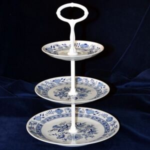 Thun 1794 Etažer 3 díl., Henrietta, Thun 1794, karlovarský porcelán