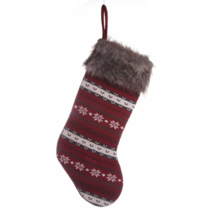 Marimex | Závěsná ponožka - červená | 180003381
