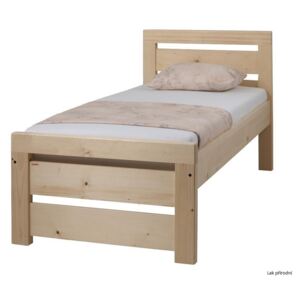 Gazel postel RHINO I. Povrchová úprava: Lak oak, Rozměry ( šířka x délka): 90 x 200 cm