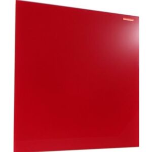 Skleněná magnetická tabule MEMOBOARDS červená 40x60 cm
