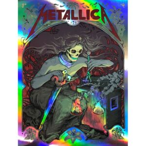 Plechová cedule Metallica