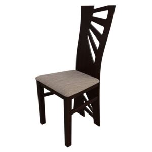 Židle JK56, 027-drevo ořech, 027-potah Lawa 02 MIRJAN