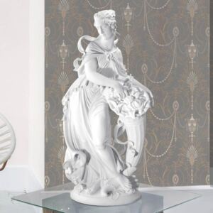 Seltmann Dáma, Oppel Gustav, 32 cm x 20 cm x 68 cm, Porcelánové figurky Aelteste Volkstedter