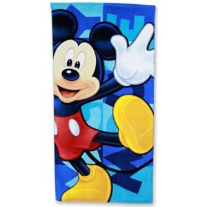 Setino • Dětská premium osuška Mickey Mouse - Disney - 100% bavlna 360 GSM - 70 x 140 cm