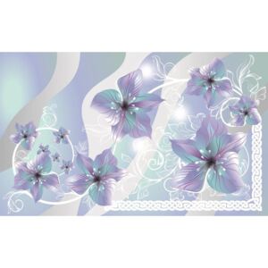 Postershop Fototapeta: Modré Květy - 184x254 cm