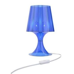Stolní lampa Smart modrá transparentní