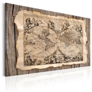 Obraz na plátně Bimago - The Map of the Past 60x40 cm
