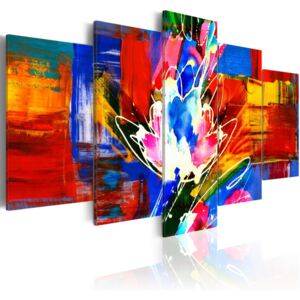 Obraz na plátně Bimago - Power of Colours 100x50 cm