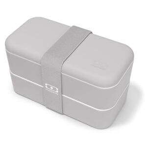 Svačinový box MonBento Original | šedý