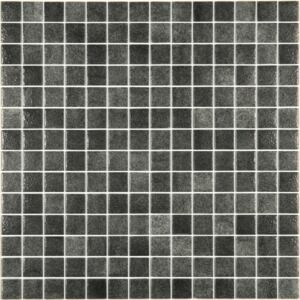 Hisbalit Obklad mozaika skleněná černá 101B 2,5x2,5 (33,3x33,3) cm - 25101BLH