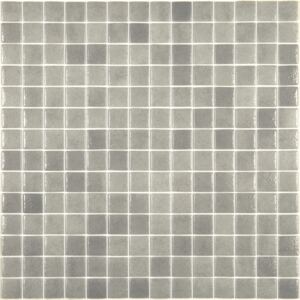 Hisbalit Obklad mozaika skleněná šedá 366A 2,5x2,5 (33,3x33,3) cm - 25366ALH