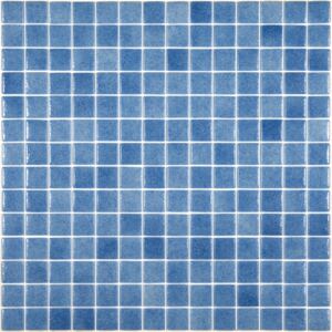 Hisbalit Obklad mozaika skleněná modrá 362B 2,5x2,5 (33,3x33,3) cm - 25362BLH