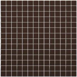 Hisbalit Obklad mozaika skleněná hnědá 163A LESK 2,5x2,5 2,5x2,5 (33,3x33,3) cm - 25163ALH