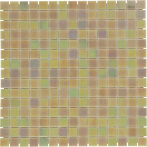 The Mosaic Factory Obklad mozaika skleněná béžová Light Cream Pearl 2x2 (32,3x32,3) cm - GMP244