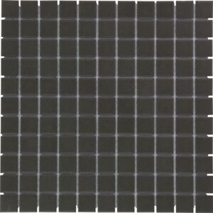 The Mosaic Factory Keramická mozaika černá Black 2,3x2,3 (30x30) cm - LO2317